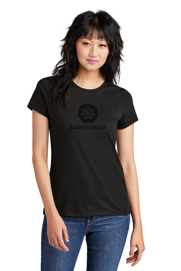 Kubernetes Tone-On-Tone | Fitted-Cut District Perfect Tri Short-Sleeve Tee