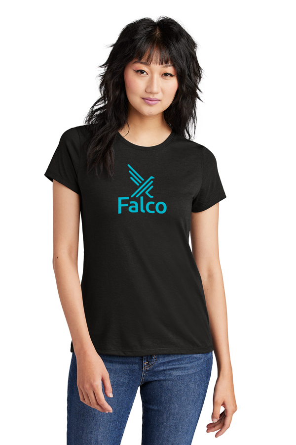 Falco Full-Color| Fitted-Cut District Perfect Tri Short-Sleeve Tee