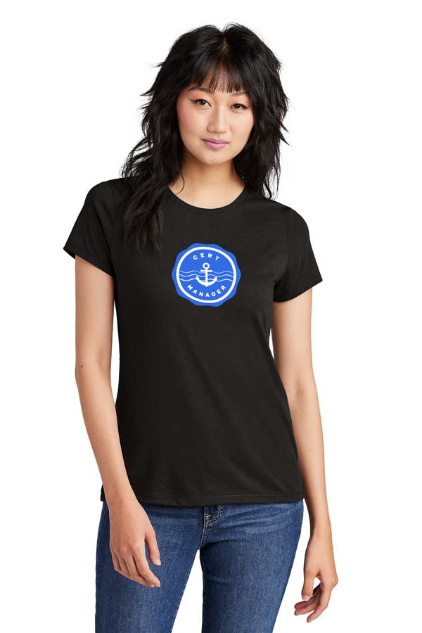 Cert Manager Full-Color| Fitted-Cut District Perfect Tri Short-Sleeve Tee