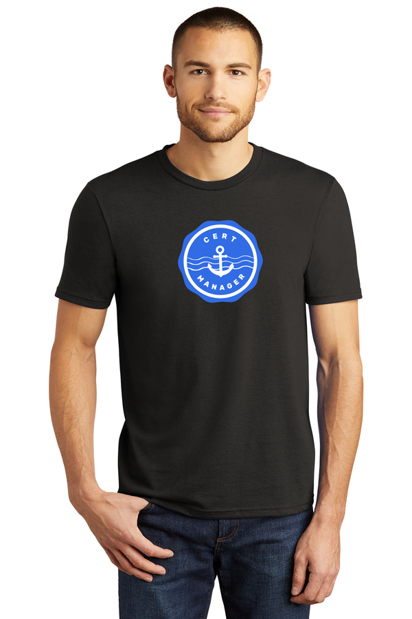 Cert Manager Full-Color| District Perfect Tri Short-Sleeve Tee