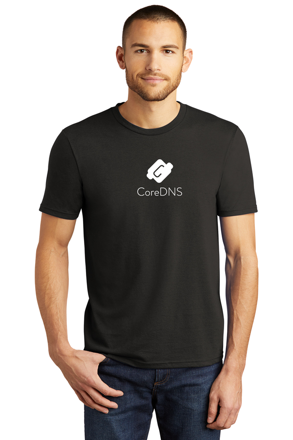 CoreDNS Single-Color| Straight-Cut District Perfect Tri Short-Sleeve Tee
