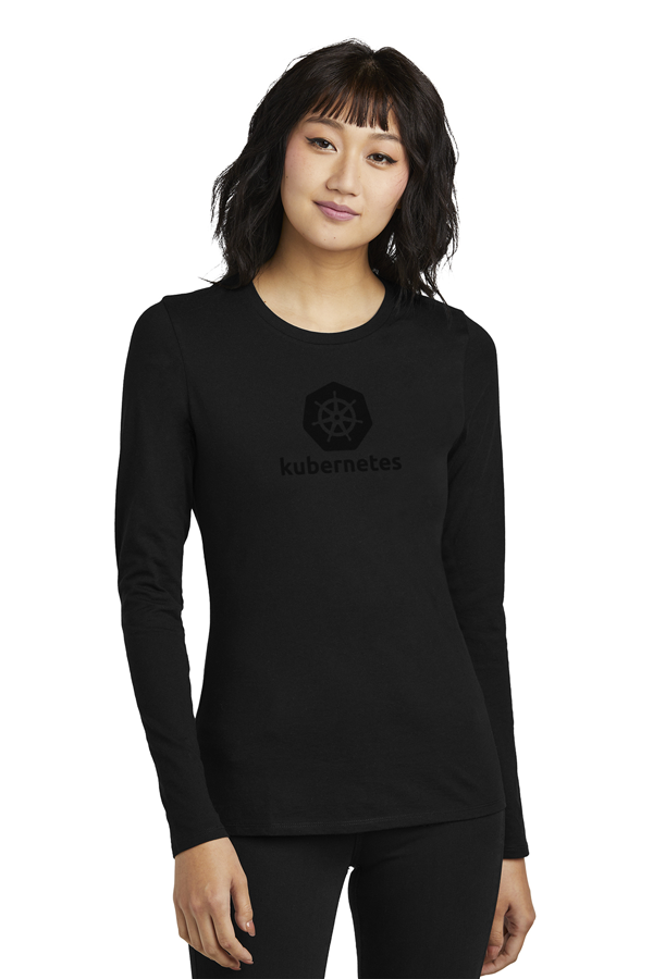 Kubernetes Tone-On-Tone | Fitted-Cut District Perfect Blend Long-Sleeve Tee