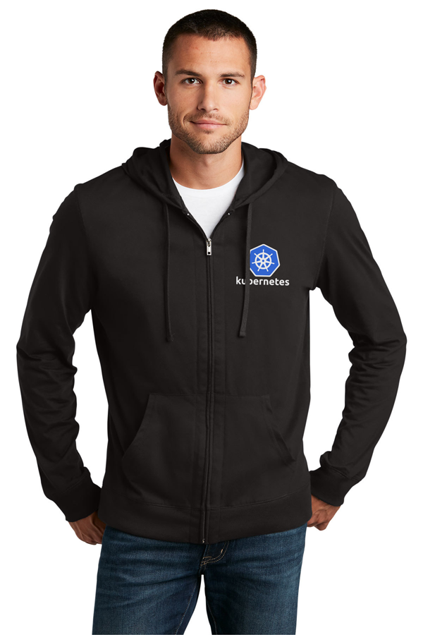 Kubernetes Full-Color | District Jersey Full-Zip Hoodie
