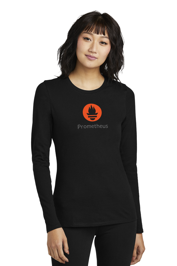 Prometheus Full-Color| Fitted-Cut District Perfect Blend Long-Sleeve Tee