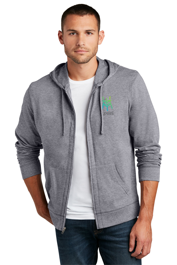 Spire Full-Color | District Jersey Full-Zip Hoodie