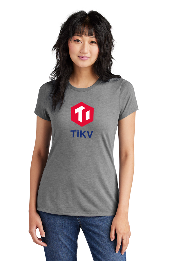 Tikv Full-Color| Fitted Cut District Perfect Tri Short-Sleeve Tee
