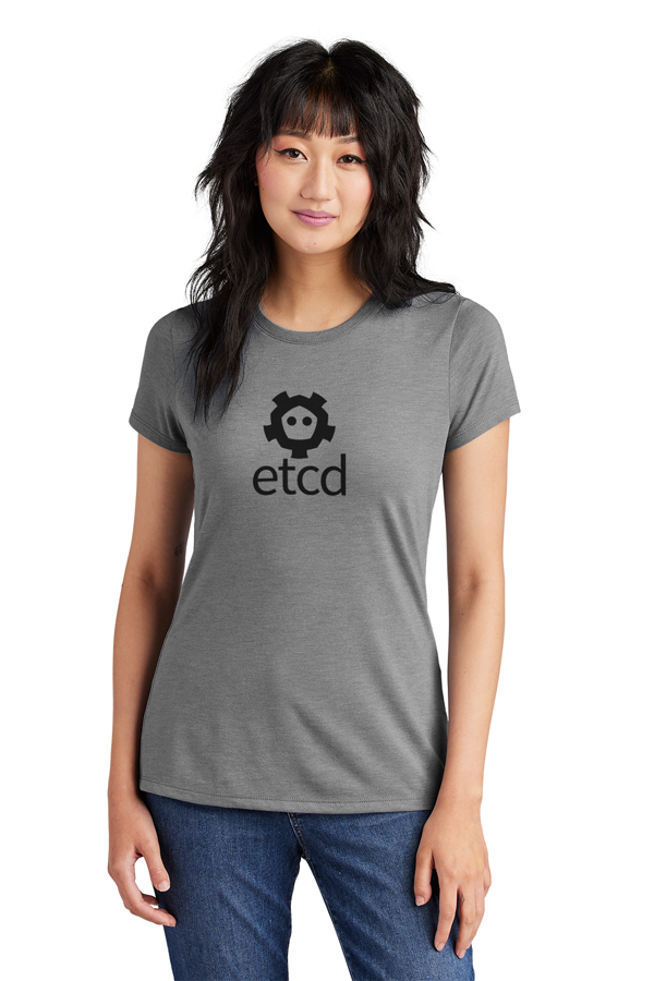 etcd Single-Color|District Perfect Tri Short-Sleeve Tee