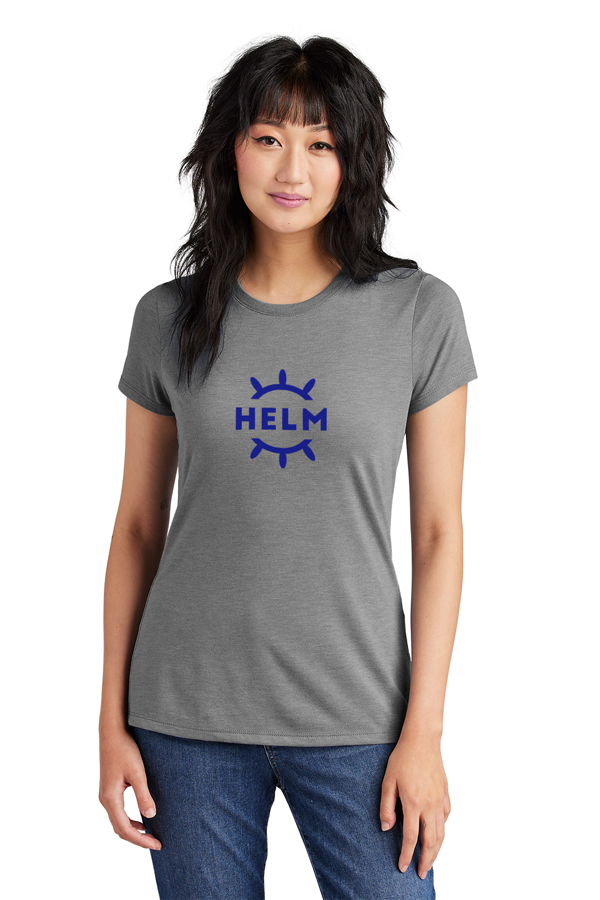 Helm Full-Color| Fitted-Cut District Perfect Tri Short-Sleeve Tee