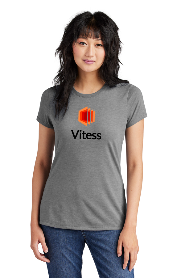Vitess Full-Color| Fitted-Cut District Perfect Tri Short-Sleeve Tee