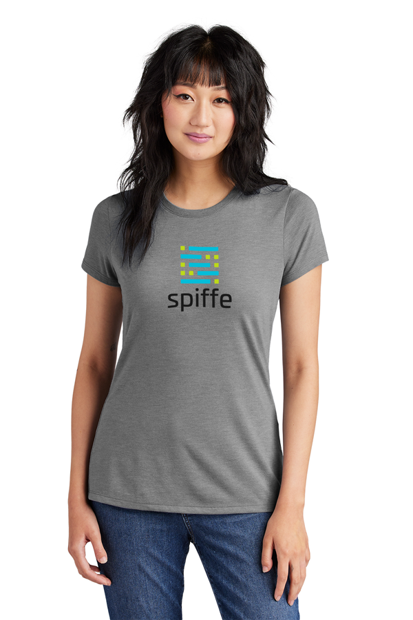 Spiffe Full-Color| Fitted-Cut District Perfect Tri Short-Sleeve Tee