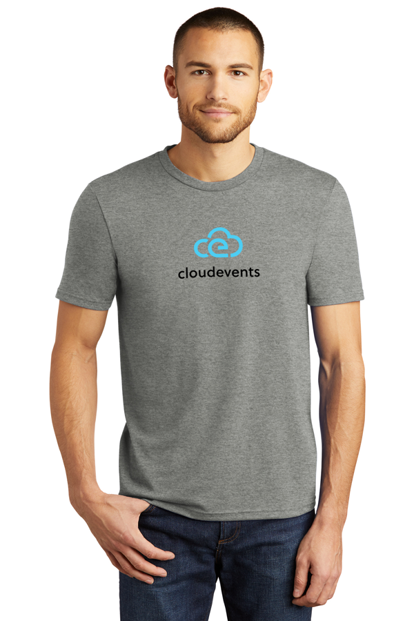cloudevents Full-Color| Straight-Cut District Perfect Tri Short-Sleeve Tee