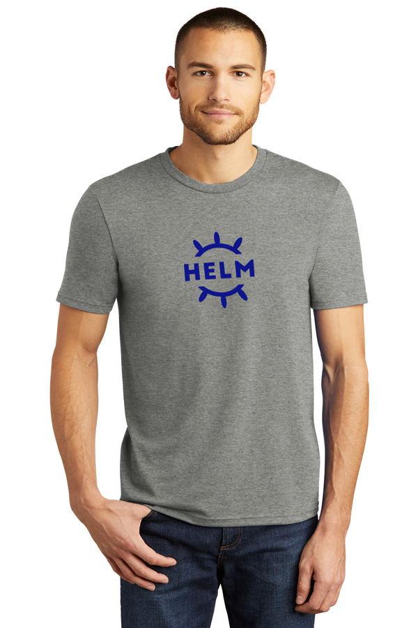 Helm Full-Color| Straight-Cut District Perfect Tri Short-Sleeve Tee