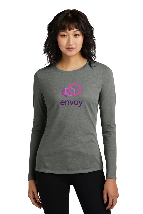 envoy Full-Color| Fitted-Cut District Perfect Blend Long-Sleeve Tee