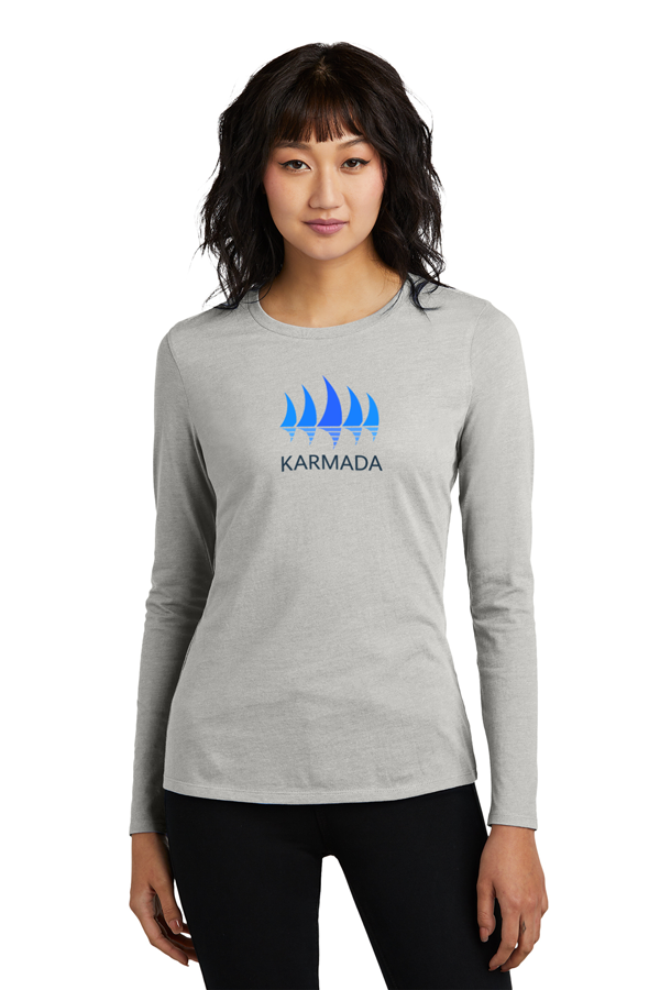 Karmada Full-Color| District Perfect Blend Long-Sleeve Tee