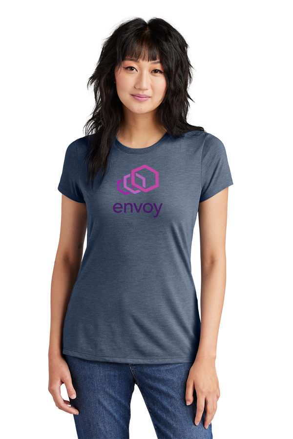 envoy Full-Color| Fitted-Cut District Perfect Tri Short-Sleeve Tee