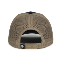Corduroy Mesh Back w/ Cord Cap - Navy-Khaki