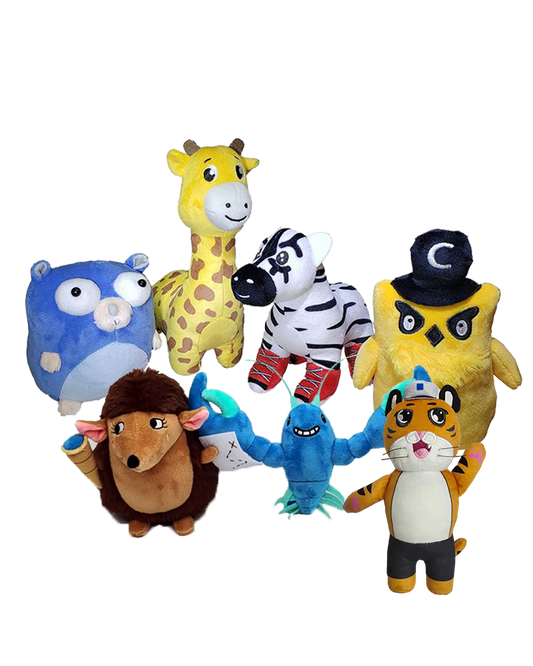 Phippy and Friends Plushy Set