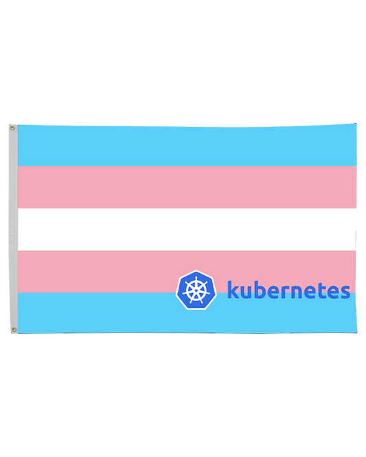 Kubernetes Trans Pride Flag