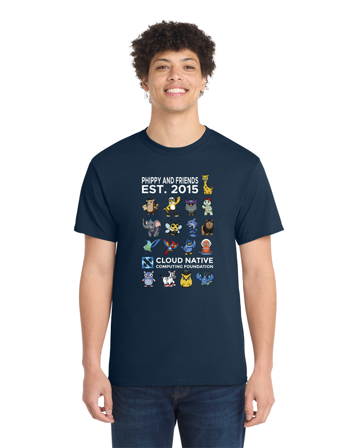 Phippy & Friends Port & Co Core Cotton Tee
