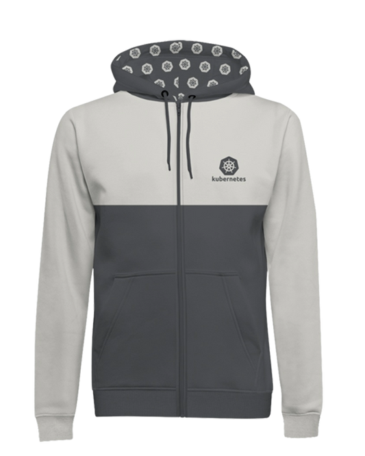 Custom Kubernetes Full Zip Hoodie