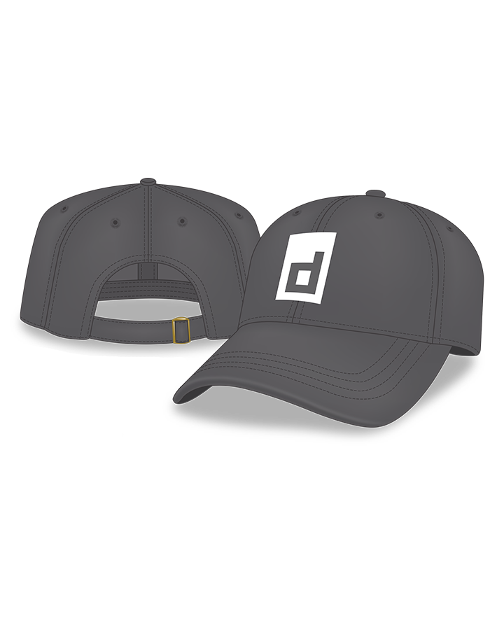 Relaxed Golf Cap Containerd Logo Charcoal