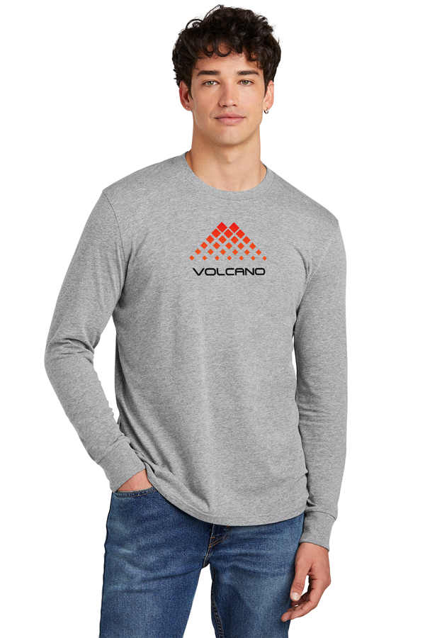 Volcano Full-Color| District Perfect Blend Long-Sleeve Tee