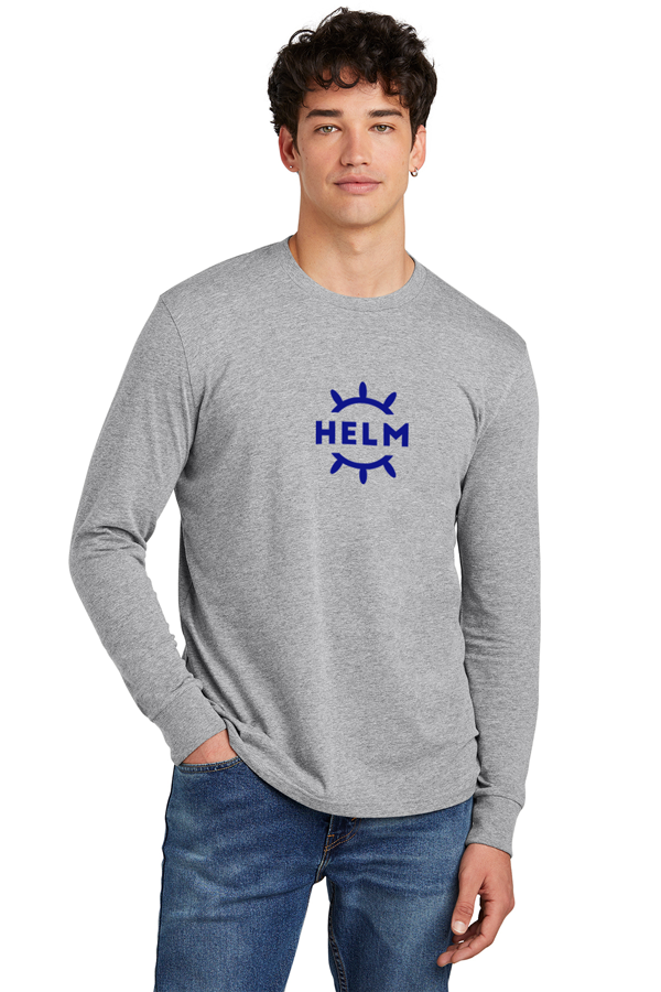 Helm Full-Color| District Perfect Blend Long-Sleeve Tee