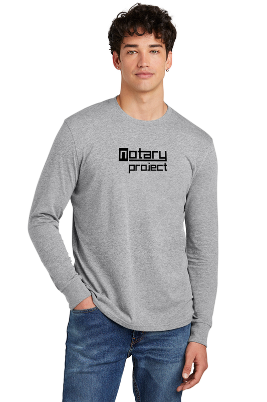 Notary Single-Color| District Perfect Blend Long-Sleeve Tee