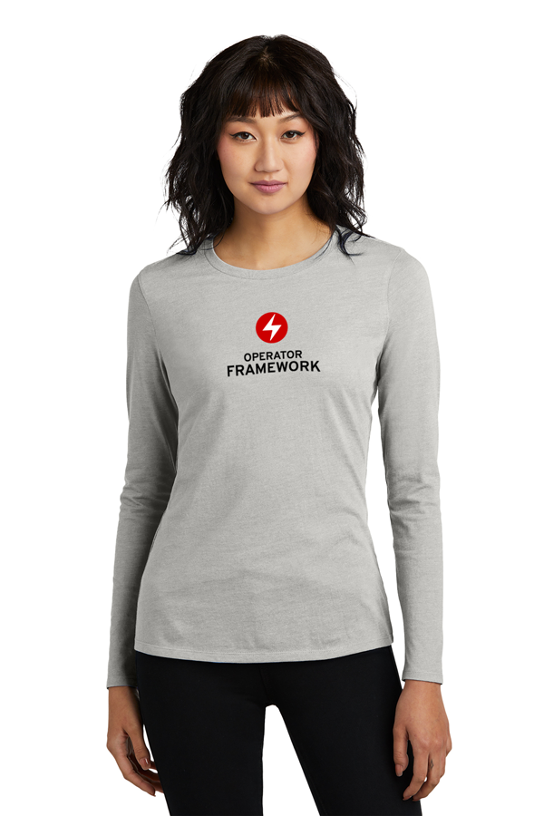 Operator Framework Full-Color| District Perfect Blend Long-Sleeve Tee