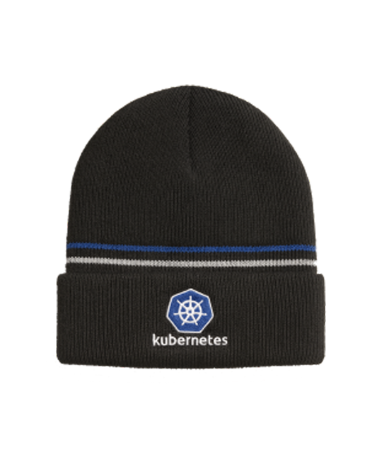 Kubernetes Custom Woven Beanie