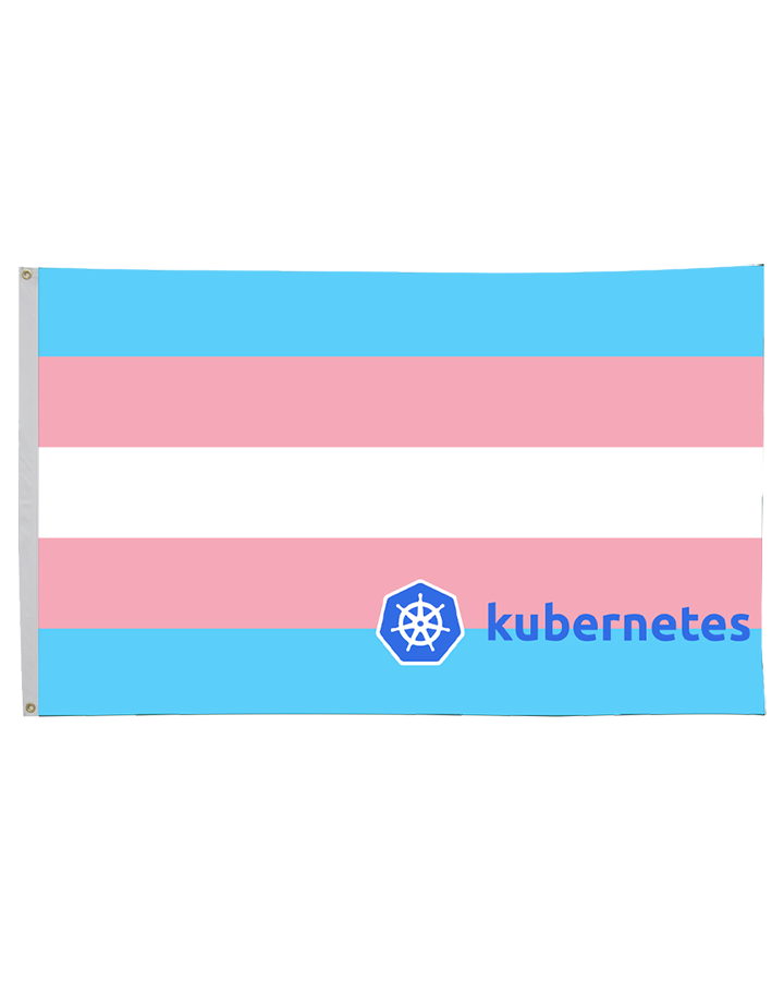 Kubernetes Trans Pride Flag